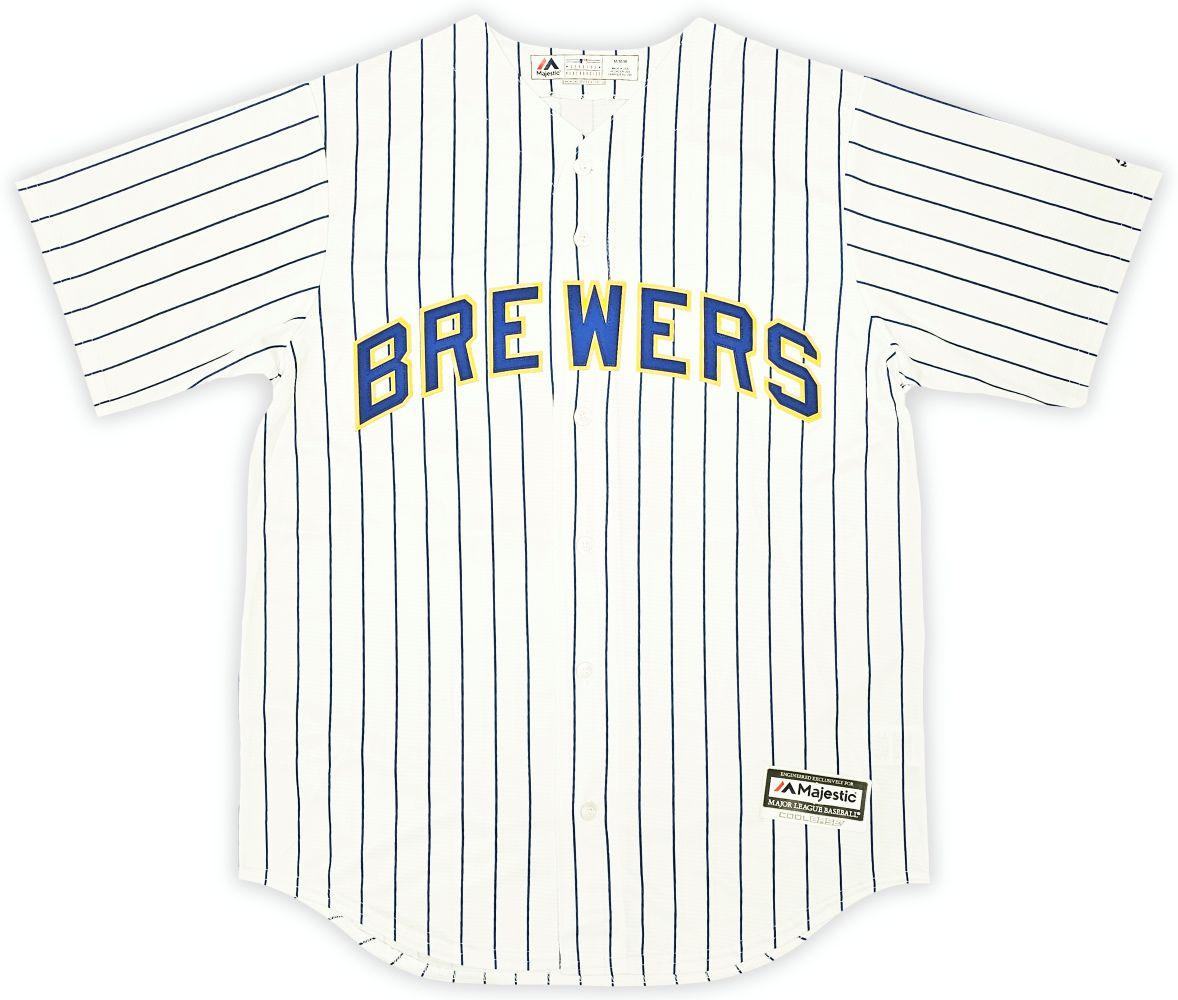 Christian Yelich Signed Brewers Majestic Authentic Jersey (JSA) at PristineAuction.com Christian Yelich Signed Brewers Majestic Authentic Jersey (JSA) at PristineAuction.com