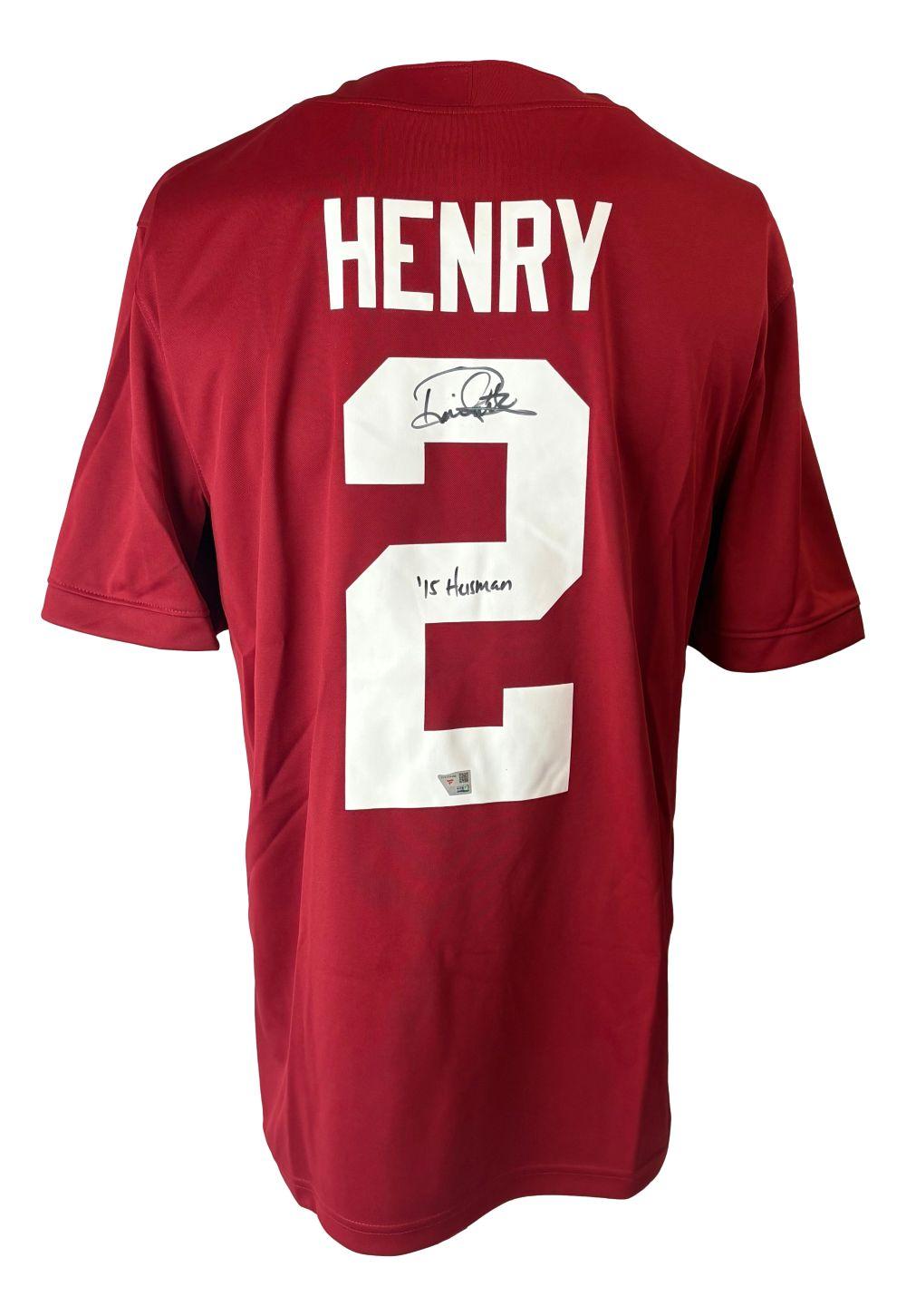 Derrick Henry Signed Alabama Crimson Tide Nike Authentic Jersey Inscribed "15 Heisman" (Fanatics) at PristineAuction.com Derrick Henry Signed Alabama Crimson Tide Nike Authentic Jersey Inscribed "15 Heisman" (Fanatics) at PristineAuction.com