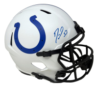 Darius Leonard Signed Colts Full-Size Lunar Eclipse Alternate Speed Helmet (Fanatics) at PristineAuction.com