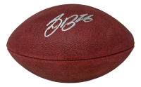 Saquon Barkley Signed Official "The Duke" Eagles Logo NFL Game Football (PSA) at PristineAuction.com