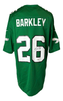 Saquon Barkley Signed Eagles Nike Authentic Jersey (PSA) at PristineAuction.com