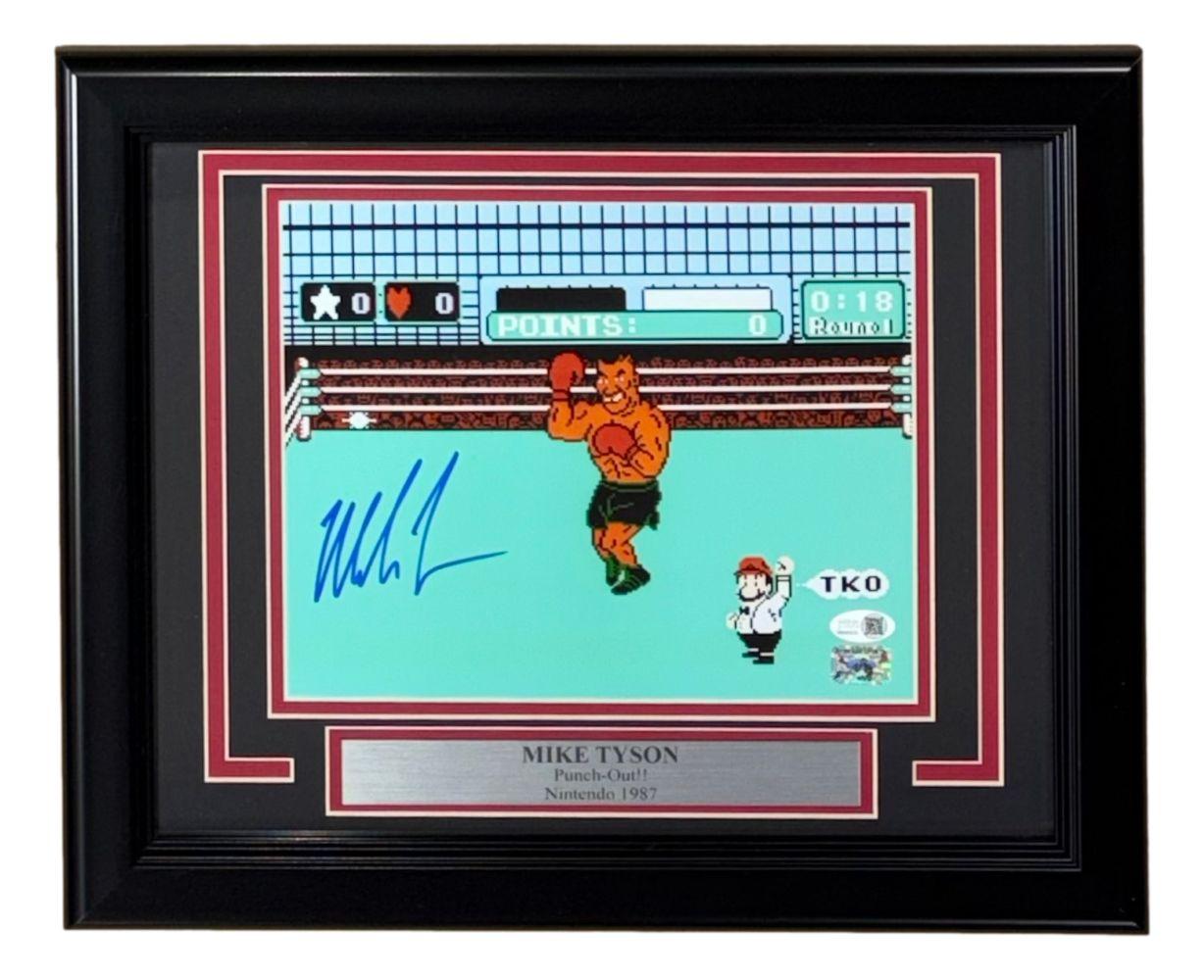 Mike Tyson Signed "Punch-Out!!" Custom Framed Photo Display (JSA & Tyson) at PristineAuction.com Mike Tyson Signed "Punch-Out!!" Custom Framed Photo Display (JSA & Tyson) at PristineAuction.com