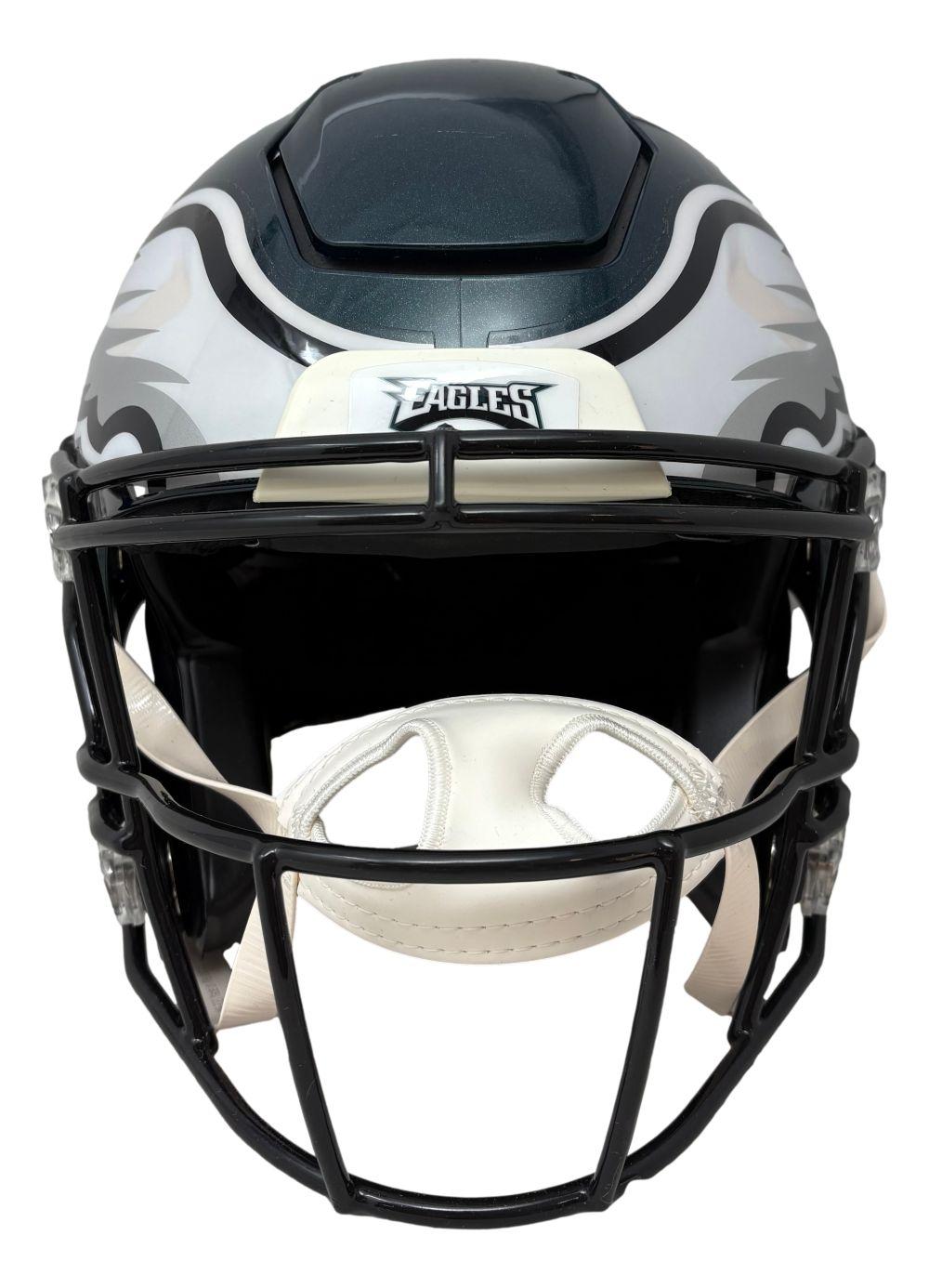 Brian Dawkins Signed Eagles Full-Size Authentic On-Field Speedflex Helmet (JSA) at PristineAuction.com Brian Dawkins Signed Eagles Full-Size Authentic On-Field Speedflex Helmet (JSA) at PristineAuction.com