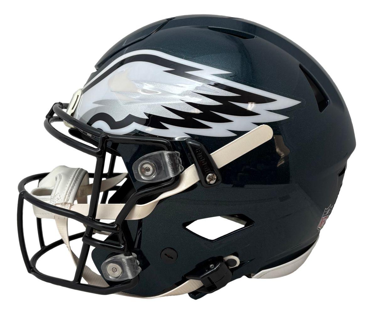 Brian Dawkins Signed Eagles Full-Size Authentic On-Field Speedflex Helmet (JSA) at PristineAuction.com Brian Dawkins Signed Eagles Full-Size Authentic On-Field Speedflex Helmet (JSA) at PristineAuction.com