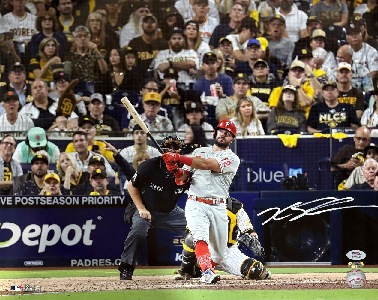 Kyle Schwarber Signed Phillies 16x20 Photo (PSA) at PristineAuction.com Kyle Schwarber Signed Phillies 16x20 Photo (PSA) at PristineAuction.com