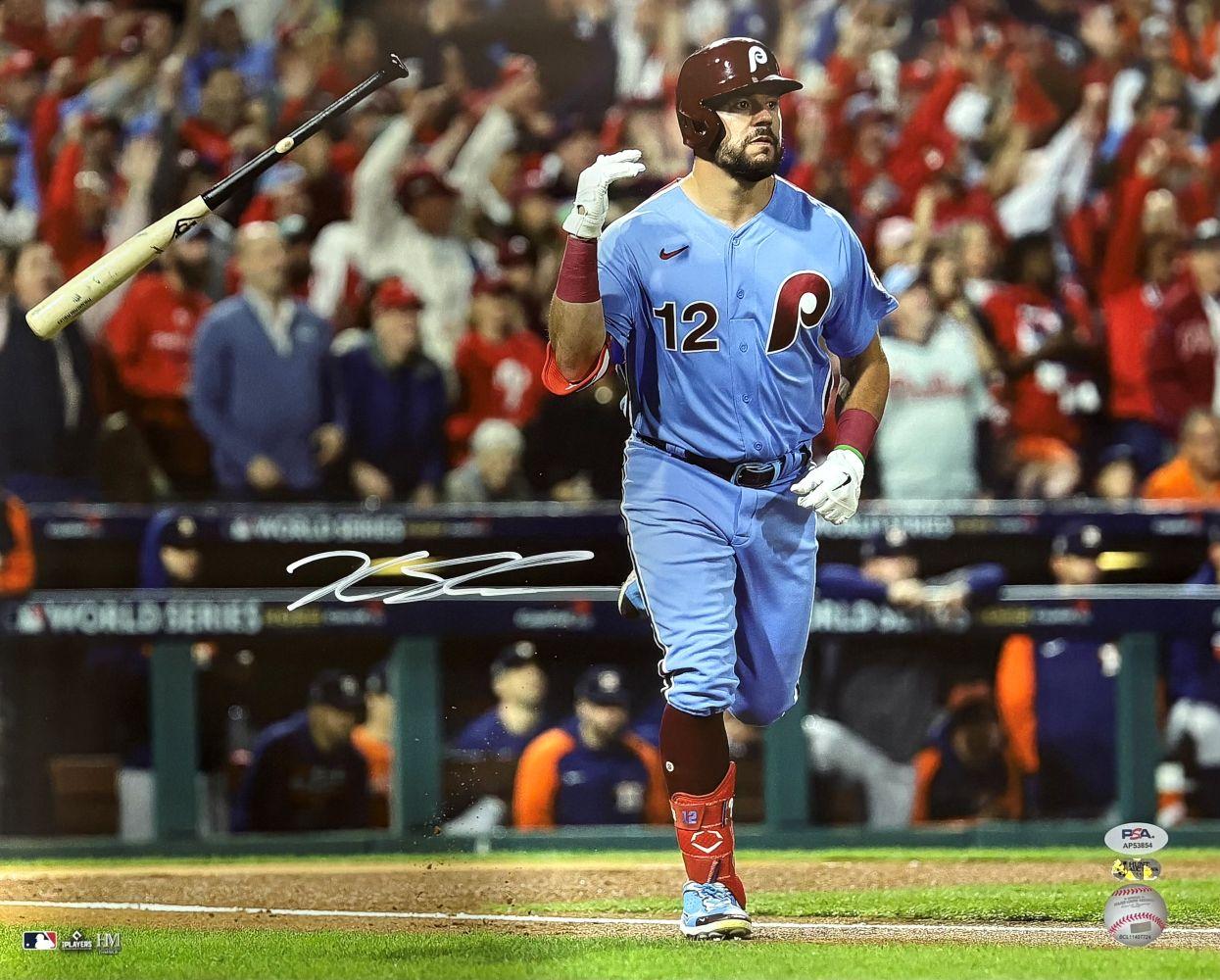 Kyle Schwarber Signed Phillies 16x20 Photo (PSA) at PristineAuction.com Kyle Schwarber Signed Phillies 16x20 Photo (PSA) at PristineAuction.com