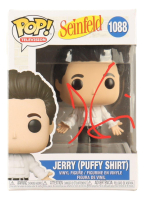 Jerry Seinfeld Signed "Seinfeld" #1088 Jerry (Puffy Shirt) Funko Pop! Vinyl Figure (JSA) at PristineAuction.com