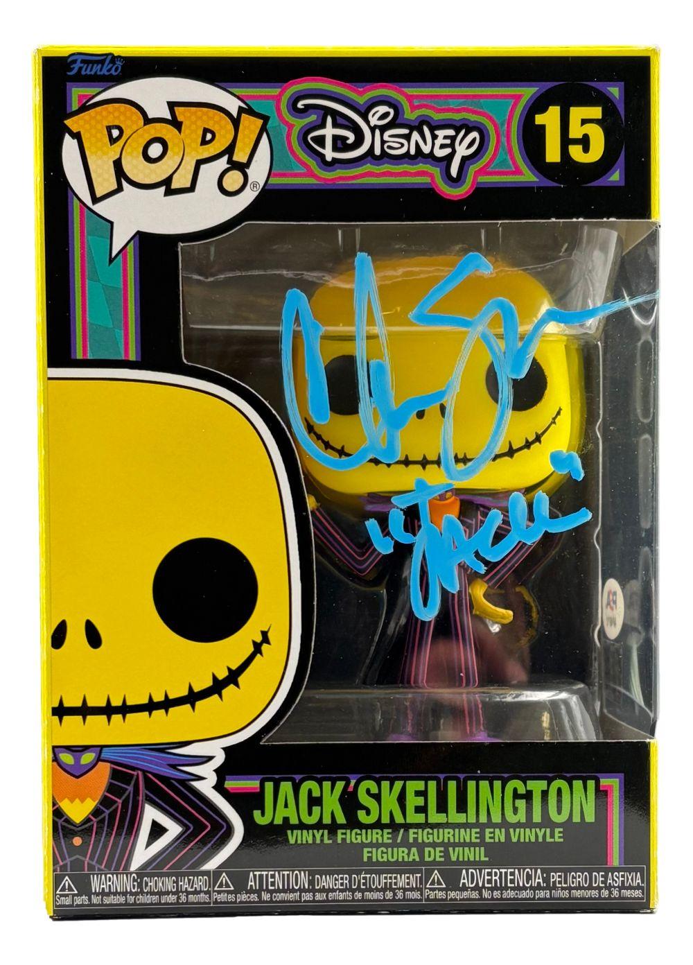 Chris Sarandon Signed "Disney" #15 Jack Skellington Funko Pop! Vinyl Figure Inscribed "Jack" (PSA) at PristineAuction.com Chris Sarandon Signed "Disney" #15 Jack Skellington Funko Pop! Vinyl Figure Inscribed "Jack" (PSA) at PristineAuction.com