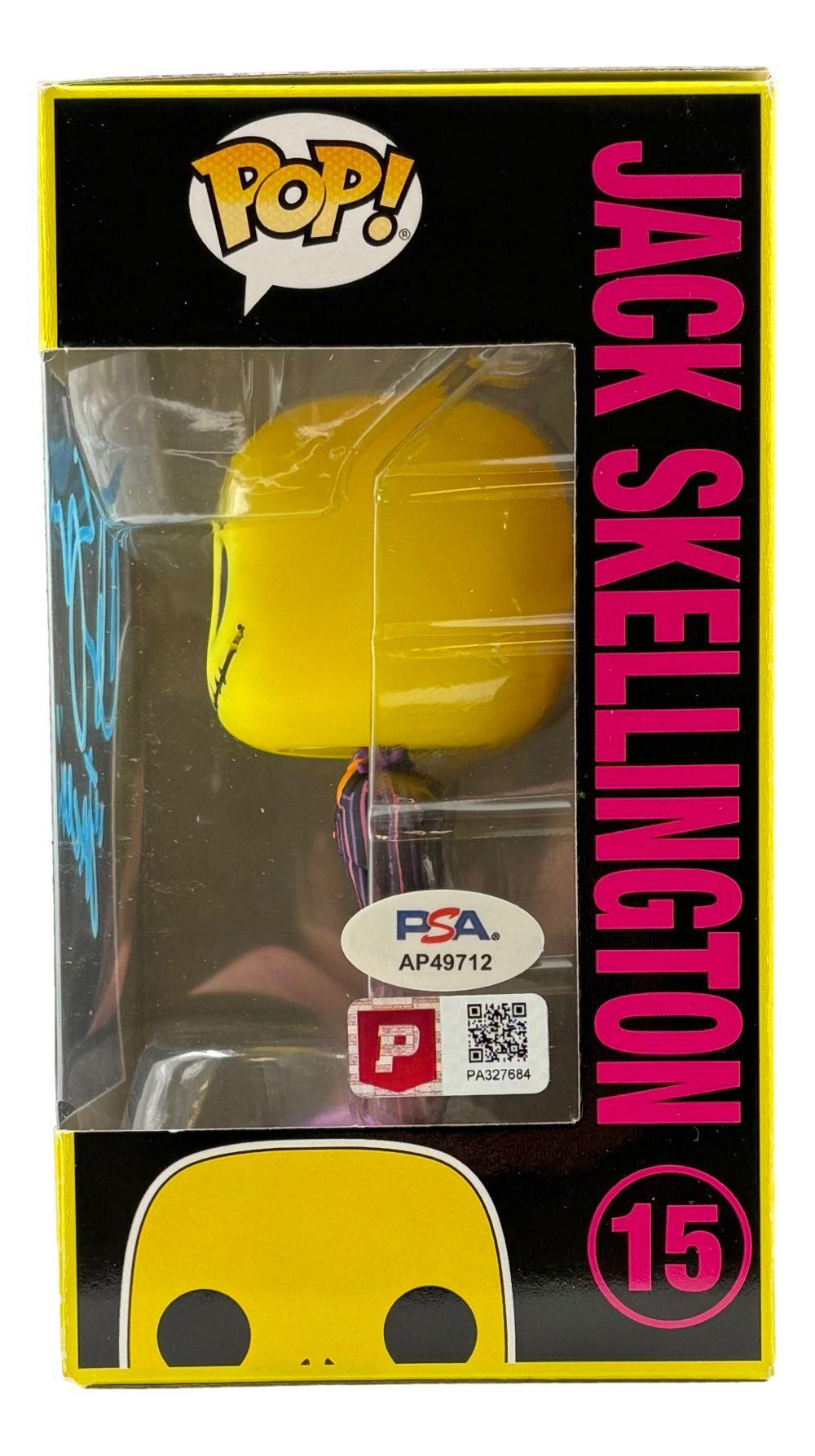 Chris Sarandon Signed "Disney" #15 Jack Skellington Funko Pop! Vinyl Figure Inscribed "Jack" (PSA) at PristineAuction.com Chris Sarandon Signed "Disney" #15 Jack Skellington Funko Pop! Vinyl Figure Inscribed "Jack" (PSA) at PristineAuction.com