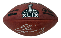 Eli Manning Signed "The Duke" Super Bowl XLIX Logo NFL Official Game Ball (Fanatics) at PristineAuction.com