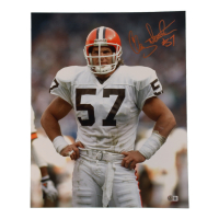 Clay Matthews Jr. Signed Browns 16x20 Photo (Beckett) at PristineAuction.com