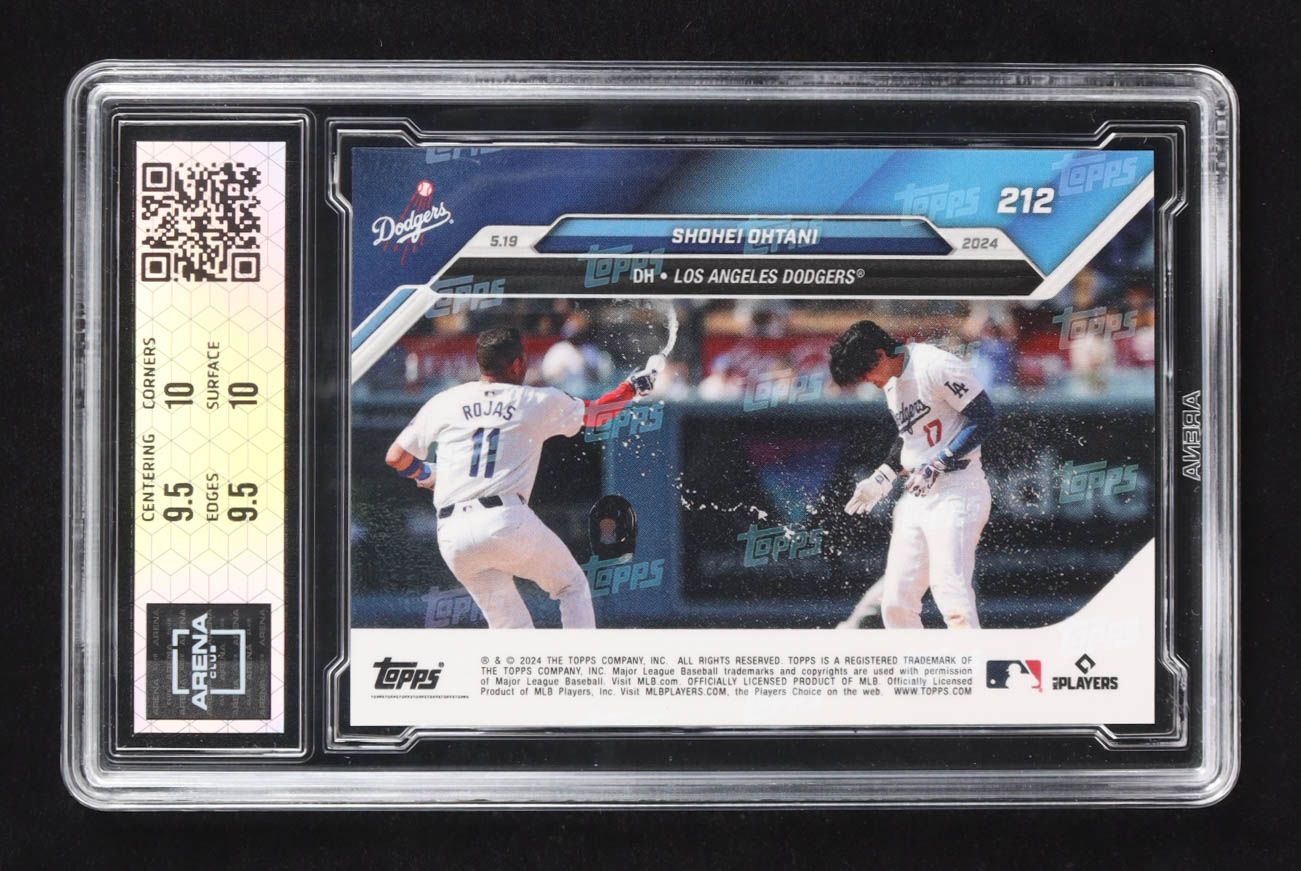 Shohei Ohtani 2024 Topps Now #212 (Arena Club 10) at PristineAuction.com Shohei Ohtani 2024 Topps Now #212 (Arena Club 10) at PristineAuction.com