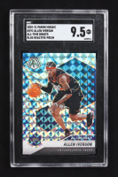 Allen Iverson 2020-21 Panini Mosaic All-Time Greats Blue Reactive Prizm #292 (SGC 9.5) at PristineAuction.com