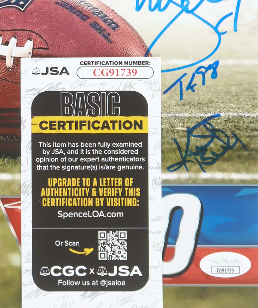 "Super Bowl XX" 11x14 Photo Signed By (17) With Dan Hampton, Mike Singletary, Matt Suhey, Tom Thayer (JSA) at PristineAuction.com "Super Bowl XX" 11x14 Photo Signed By (17) With Dan Hampton, Mike Singletary, Matt Suhey, Tom Thayer (JSA) at PristineAuction.com