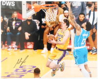 Austin Reaves Signed Lakers 16x20 Photo (PSA) at PristineAuction.com