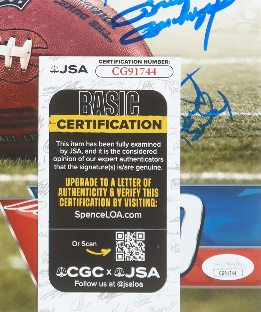 "Super Bowl XX" 11x14 Photo Signed By (17) With Dan Hampton, Mike Singletary, Matt Suhey, Tom Thayer (JSA) at PristineAuction.com "Super Bowl XX" 11x14 Photo Signed By (17) With Dan Hampton, Mike Singletary, Matt Suhey, Tom Thayer (JSA) at PristineAuction.com