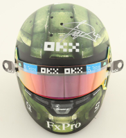 Lando Norris Signed Halo Mini Helmet (JSA) at PristineAuction.com