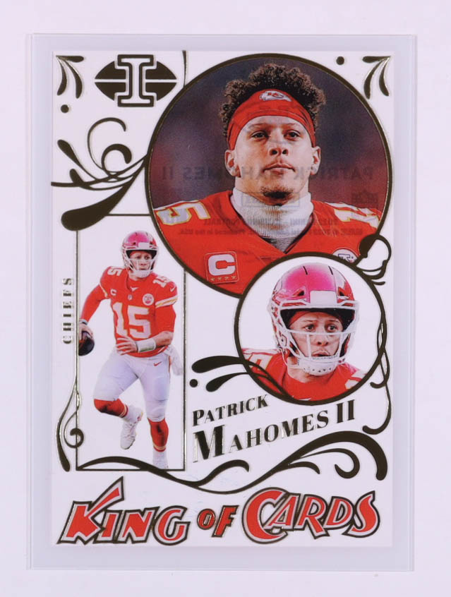 Patrick Mahomes II2022 Panini Illusions King of Cards #3 at PristineAuction.com Patrick Mahomes II2022 Panini Illusions King of Cards #3 at PristineAuction.com