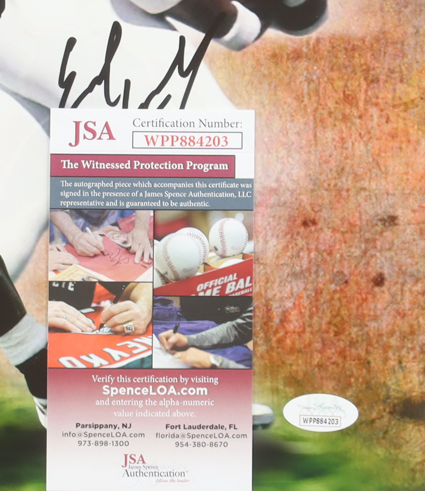 Vince Young, Ricky Williams & Earl Campbell Signed Texas Longhorns 16x20 Photo (JSA) at PristineAuction.com Vince Young, Ricky Williams & Earl Campbell Signed Texas Longhorns 16x20 Photo (JSA) at PristineAuction.com