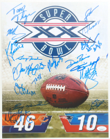 "Super Bowl XX" 11x14 Photo Signed By (17) With Dan Hampton, Mike Singletary, Matt Suhey, Tom Thayer (JSA) at PristineAuction.com