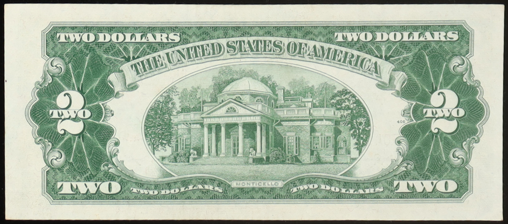 1953-C United States $2 Two Dollar Legal Tender Note - Red Seal at PristineAuction.com 1953-C United States $2 Two Dollar Legal Tender Note - Red Seal at PristineAuction.com