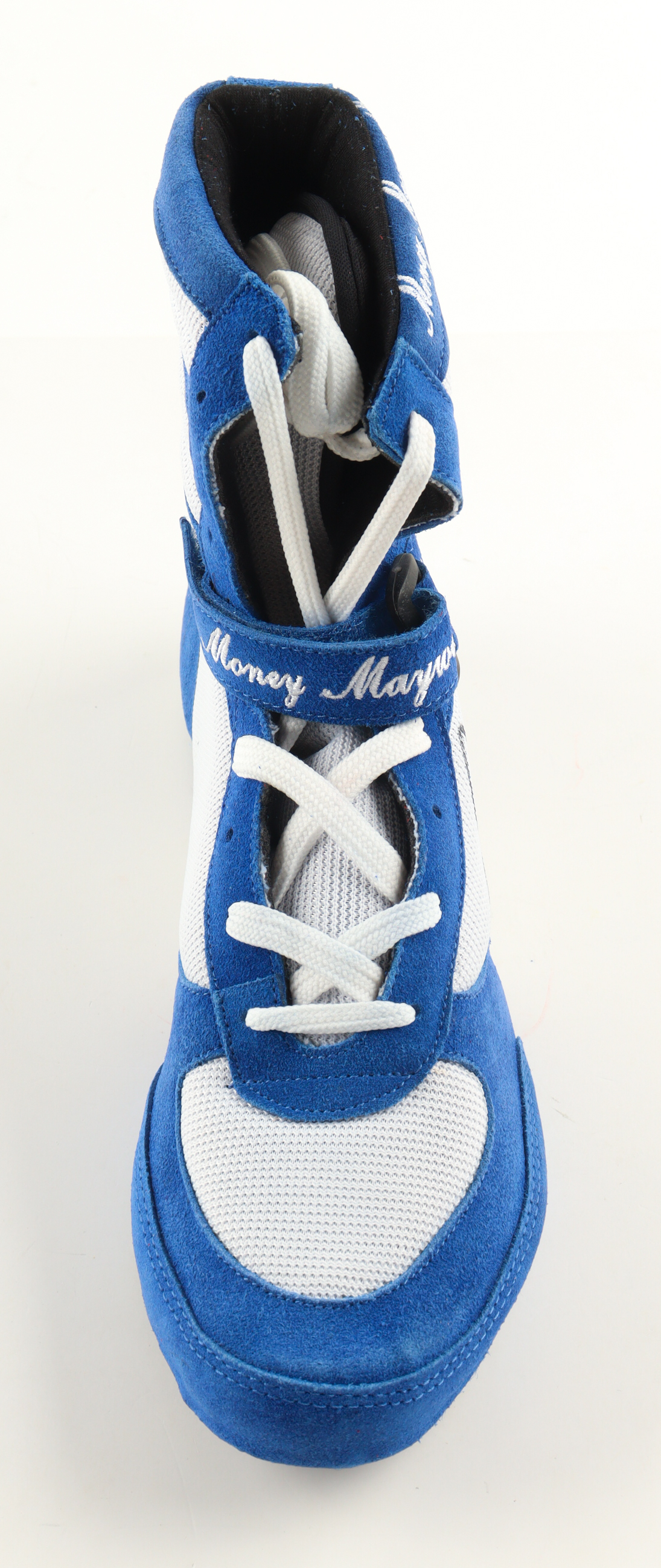 Floyd Mayweather Jr. Signed "Money Mayweather" Boxing Shoe (Beckett) at PristineAuction.com Floyd Mayweather Jr. Signed "Money Mayweather" Boxing Shoe (Beckett) at PristineAuction.com