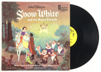 Walt Disney's 1968 "Snow White and the Seven Dwarfs" Vinyl Record with Full Original Sleeve & Record Disc at PristineAuction.com