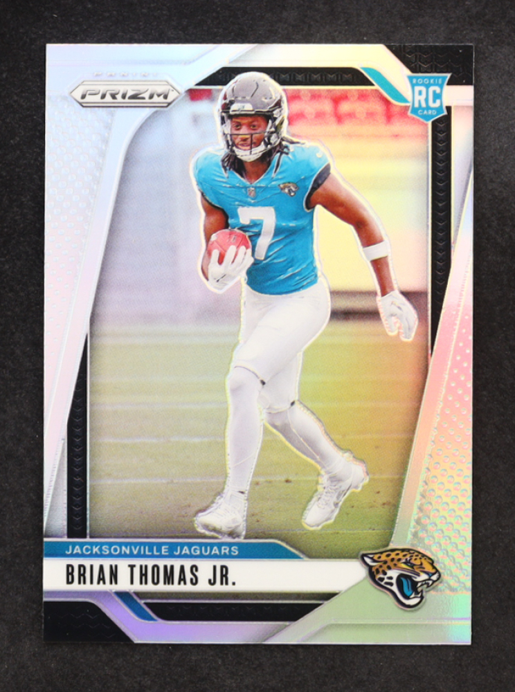 Brian Thomas Jr. 2024 Panini Prizm Prizms Silver #314 RC