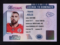 Travis Kelce 2023 Panini Contenders License to Dominate #17 at PristineAuction.com