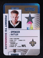 Spencer Rattler 2024 Panini Contenders Permit to Dominate #32 RC at PristineAuction.com