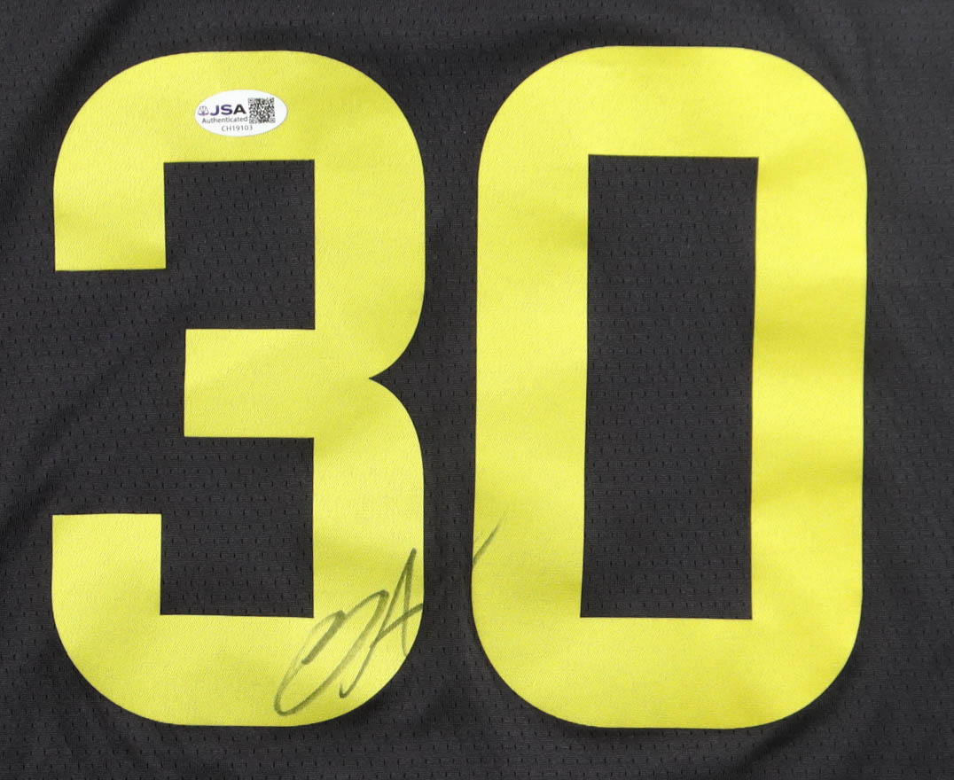 Ochai Agbaji Signed Jazz Jordan Authentic Jersey (JSA) at PristineAuction.com Ochai Agbaji Signed Jazz Jordan Authentic Jersey (JSA) at PristineAuction.com