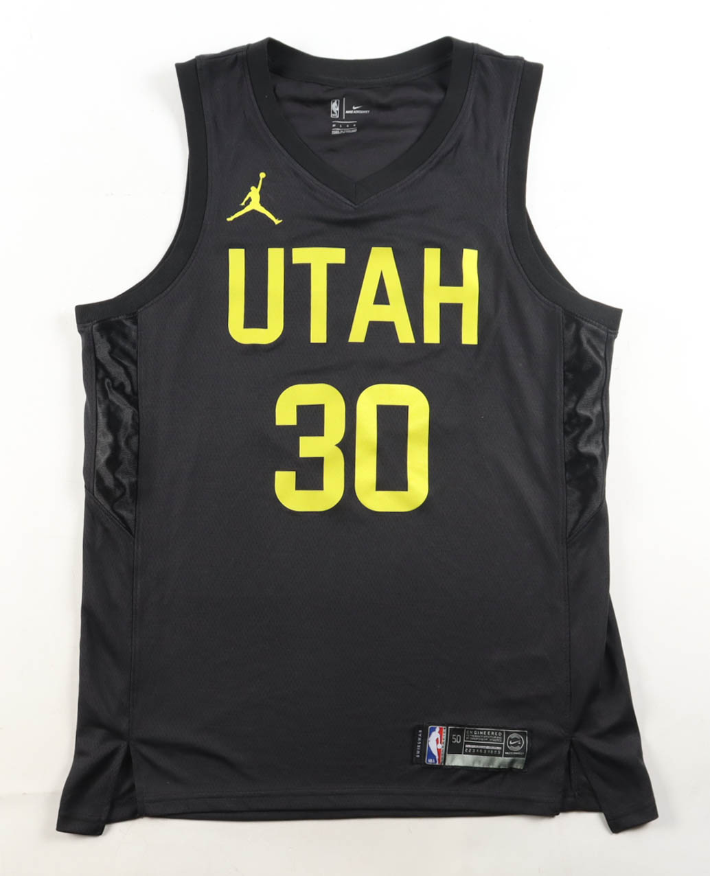 Ochai Agbaji Signed Jazz Jordan Authentic Jersey (JSA) at PristineAuction.com Ochai Agbaji Signed Jazz Jordan Authentic Jersey (JSA) at PristineAuction.com