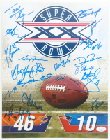 "Super Bowl XX" 11x14 Photo Signed By (17) With Dan Hampton, Mike Singletary, Matt Suhey, Tom Thayer (JSA) at PristineAuction.com