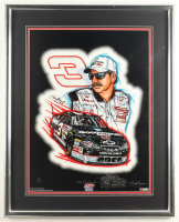 Sam Bass Signed NASCAR LE "Dale Earnhardt" Custom Framed Art Print Display (Beckett) at PristineAuction.com