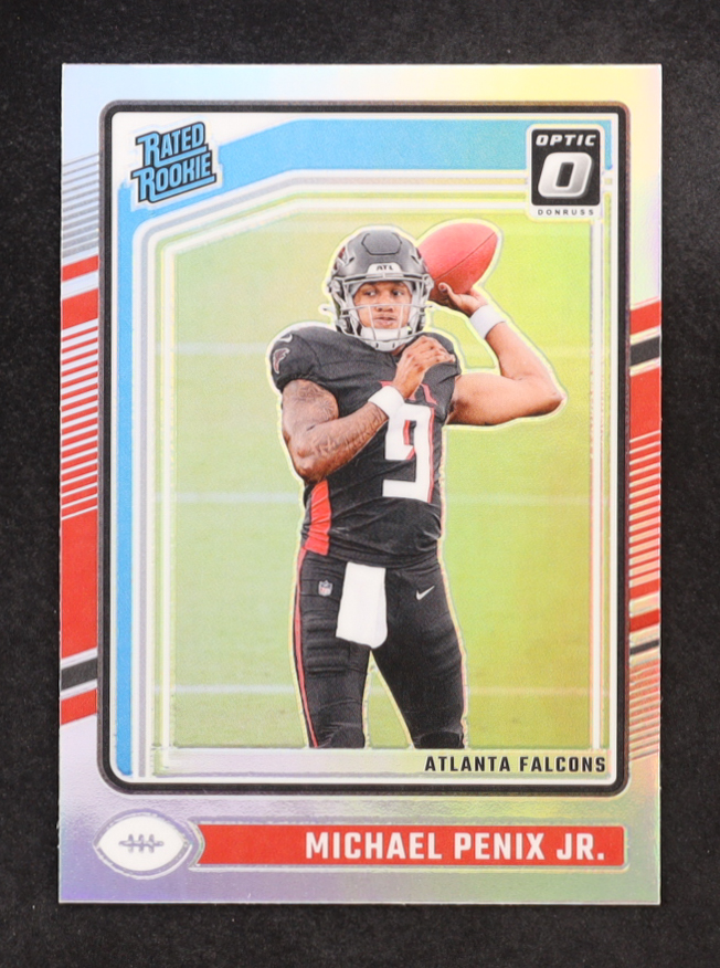 Michael Penix Jr. 2024 Donruss Optic Holo #279 RR RC at PristineAuction.com Michael Penix Jr. 2024 Donruss Optic Holo #279 RR RC at PristineAuction.com