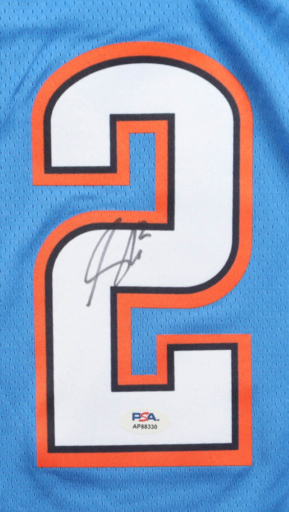 Shai Gilgeous-Alexander Signed Thunder Nike Authentic Jersey (PSA) at PristineAuction.com Shai Gilgeous-Alexander Signed Thunder Nike Authentic Jersey (PSA) at PristineAuction.com
