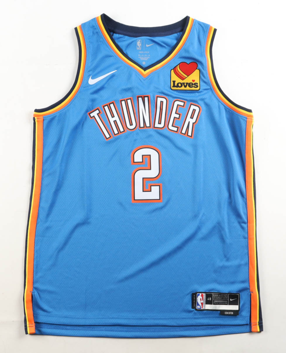 Shai Gilgeous-Alexander Signed Thunder Nike Authentic Jersey (PSA) at PristineAuction.com Shai Gilgeous-Alexander Signed Thunder Nike Authentic Jersey (PSA) at PristineAuction.com