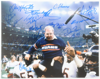 "Super Bowl XX" 11x14 Photo Signed By (17) With Dan Hampton, Mike Singletary, Matt Suhey, Tom Thayer (JSA) at PristineAuction.com
