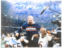 "Super Bowl XX" 11x14 Photo Signed By (17) With Dan Hampton, Mike Singletary, Matt Suhey, Tom Thayer (JSA) at PristineAuction.com