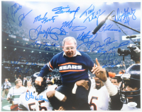 "Super Bowl XX" 11x14 Photo Signed By (17) With Dan Hampton, Mike Singletary, Matt Suhey, Tom Thayer (JSA) at PristineAuction.com