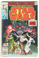 1977 "STAR WARS" Issue #4 Marvel Comic Book at PristineAuction.com