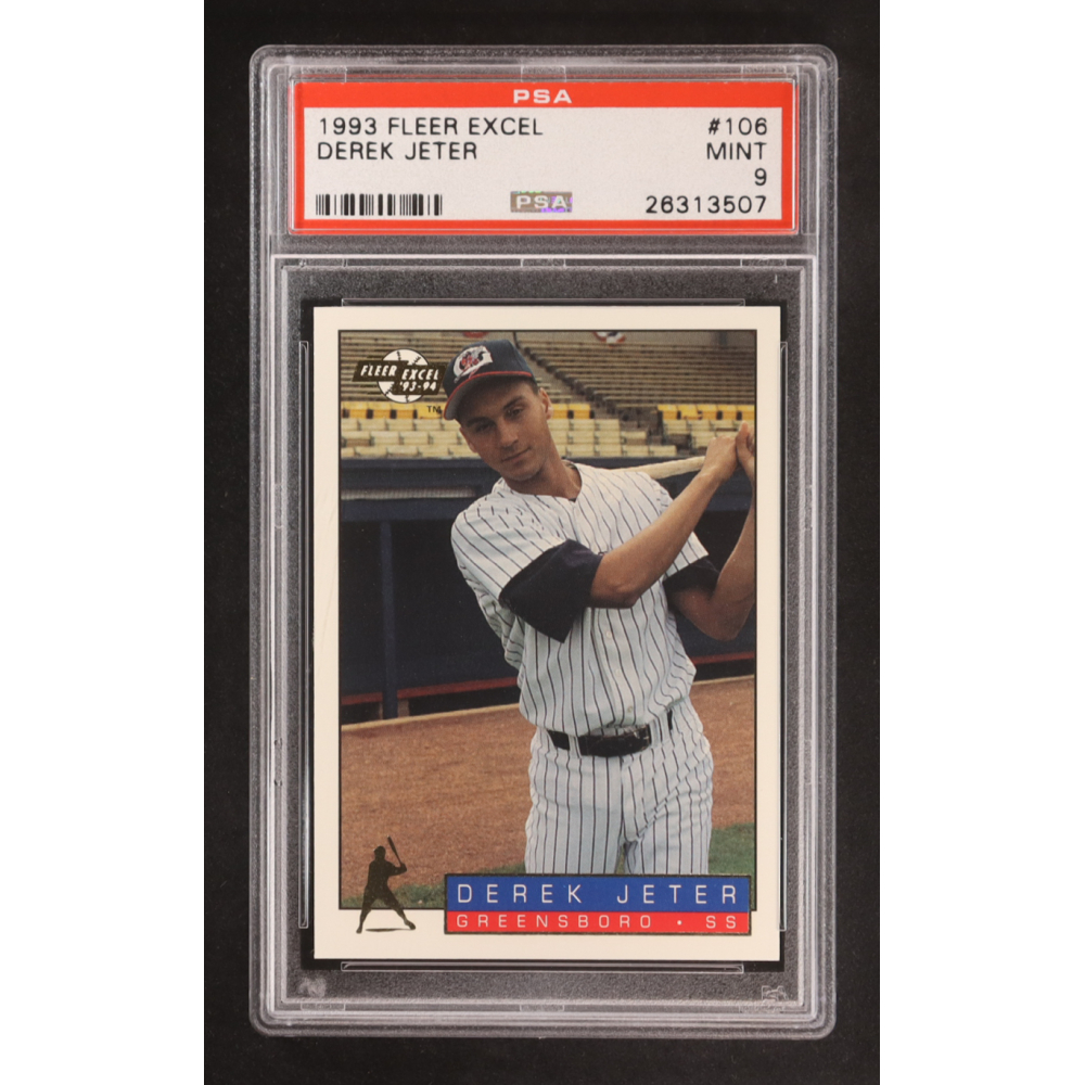 Derek Jeter 1993-94 Excel #106 RC (PSA 9) at PristineAuction.com