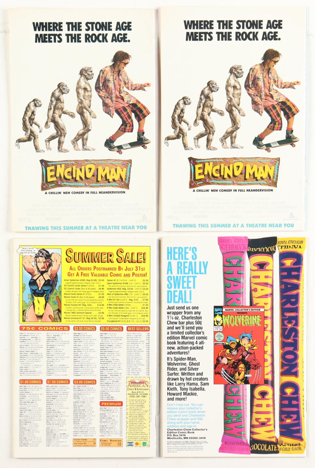 Set of (4) Special Edition Hologram "Spider-Man" Comic Books at PristineAuction.com Set of (4) Special Edition Hologram "Spider-Man" Comic Books at PristineAuction.com