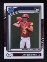 Jayden Daniels 2024 Donruss Optic #248 RR RC at PristineAuction.com