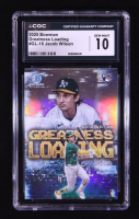 Jacob Wilson 2025 Bowman Chrome Greatness Loading #GL16 RC (CGC 10) at PristineAuction.com