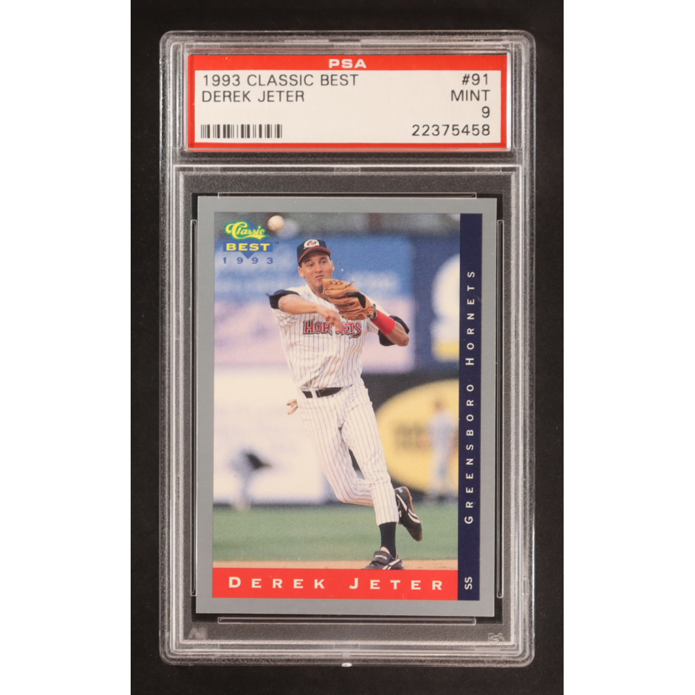 Derek Jeter 1993 Classic/Best #91 (PSA 9) at PristineAuction.com