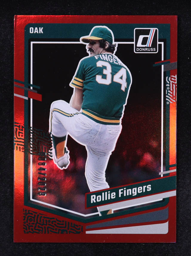 Rollie Fingers 2023 Donruss Holo Red #224 #0084/2023 at PristineAuction.com Rollie Fingers 2023 Donruss Holo Red #224 #0084/2023 at PristineAuction.com