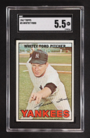 Whitey Ford 1967 Topps #5 (SGC 5.5) at PristineAuction.com