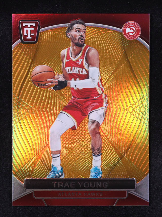 Trae Young 2024-25 Totally Certified Mirror Platinum Orange #77 #02/75 at PristineAuction.com Trae Young 2024-25 Totally Certified Mirror Platinum Orange #77 #02/75 at PristineAuction.com