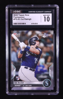 Cal Raleigh 2022 Topps Now Postseason #PS95 RC (CGC 10) at PristineAuction.com